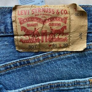 501 Levi’s 31-30